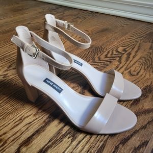 Nine West Ankle Strap Block Heels